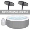 SING F LTD 2pcs Rubber Non-Return Valve Replacement Rubber Check