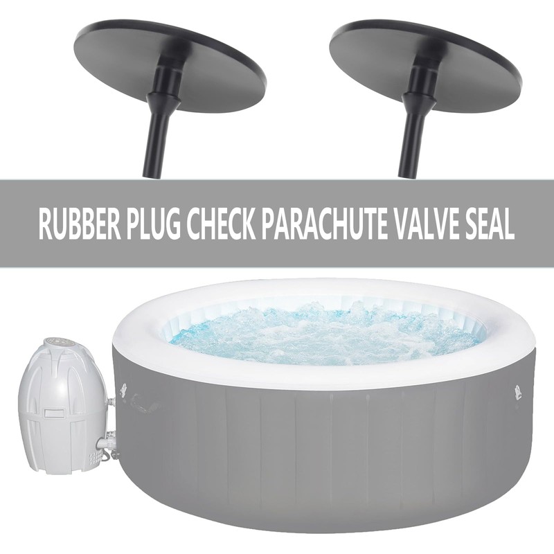SING F LTD 2pcs Rubber Non-Return Valve Replacement Rubber Check