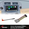 RED WOLF Car Radio ISO Wiring Harness Compatible with Toyota