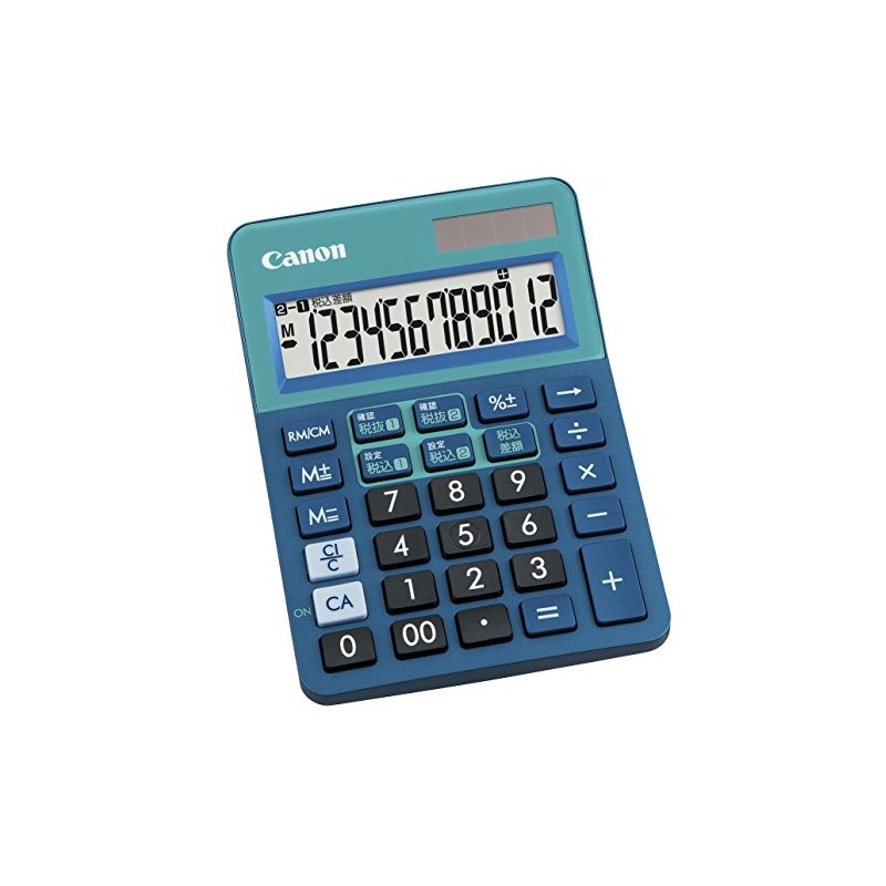 Canon Mini Desktop Calculator W Tax Rate LS-120WT-BL SOB