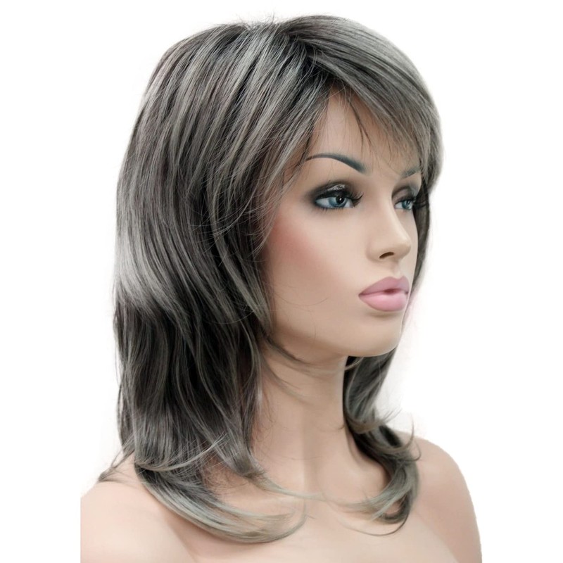 Lydell Long Soft Shaggy Layered Classic Cap Full Synthetic Wigs