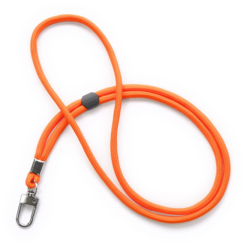 trage.band® Long Adjustable Neck Strap with Carabiner Hook, Pack of