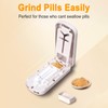 Pill Cutter for Small Pills, Tablet Splitter with Storage, Pill