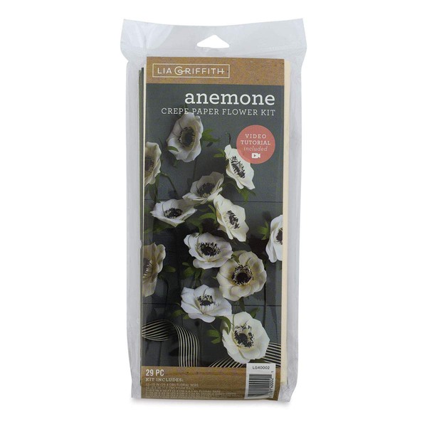 Creativity Street Crepe Paper Flower Kit-Anemones