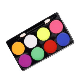 IWOWHERO Artistic Body Paint Palette 8-color Kids' Face Paint Oil-based Festival Makeup for Cosplay Stage Parties