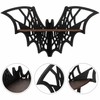 Wooden Bat Corner Shelf for Home Decor – Hollow Wall
