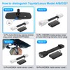 mangoal Dashcam Power Adapter Custom for 12 Pin (Model A)