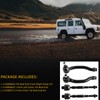 4pc Front Outer Inner Tie Rod End Kit ES800824 ES800825