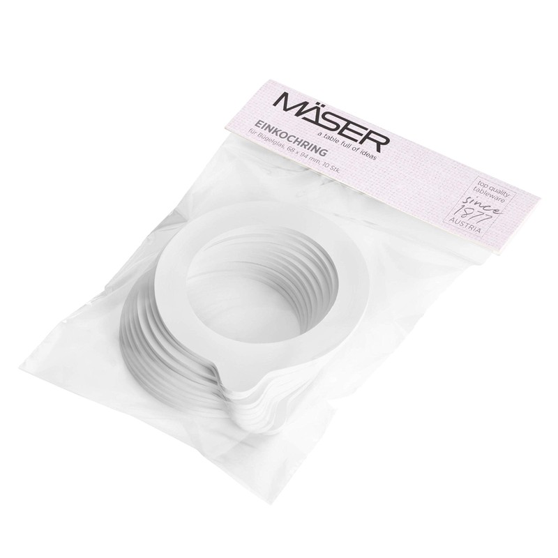 MÄSER, Gothika series, preserving jars with clip closure, made in