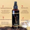 Black Shouwu Nourishing Serum, Natural Anti-Greying Hair Darkening Serum, Promotes
