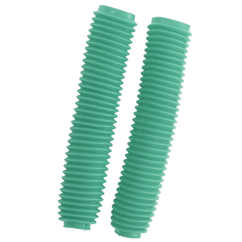 Pair Motorcycle Front Fork Shock Boots Dust Cover Replacement for