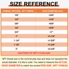 Rebower 4 Pack Female to Male Adapter Converts 1/4" MNPT