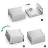 deleyCON 4 Port Patch Panel Housing 1 U for 14.9
