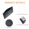 Adenpvn Leather credit card holder Minimalist Slim Front Pocket Wallet