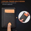 Lumbor37 Billetera de Cuero Tarjetero de Cuero Minimalista Billetera de