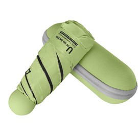 BAODINI Travel Mini Umbrella for Purse With Case Small Compact UV Sun Protection Sun Lightweight Tiny Pocket Umbrella for Women Kids and Men