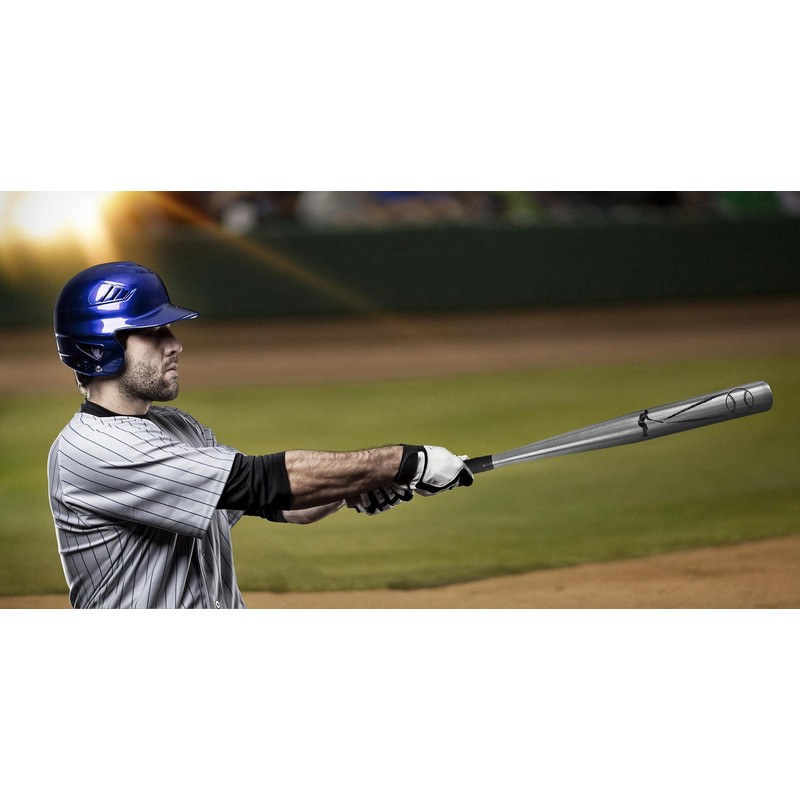 normani Sturdy Baseball Bat with Non-Slip Handle Aluminium or Wood