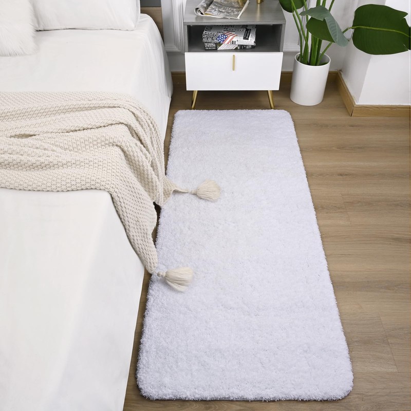 AROGAN Luxury Long Bathroom Runner Rug, 24x60 Inch Thick Soft