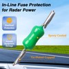 LQYLMY 14.7" RJ11 Radar Detector Mirror Wire Power Cord Hardwire