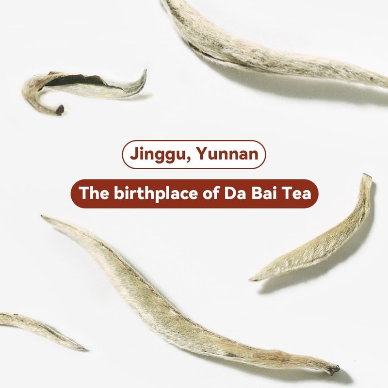 LWXLJMJZC-2.8oz/80g Silver Needle White Tea | Chinese Silver Tips Loose