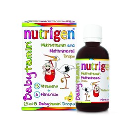 Nutrigen Babytamin Drops for Babies – formulated to Help Meet The Nutritional Requirements of The Infants – Baby’s Vitamin, Babytamin, 25 mL