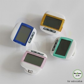 Large LCD Pedometer with Distance and Calorie Measurement Pedometer 2ea