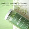 Village Naturals Therapy, Muscle Concentrated Mineral Bath Soak, Eucalyptus Mint