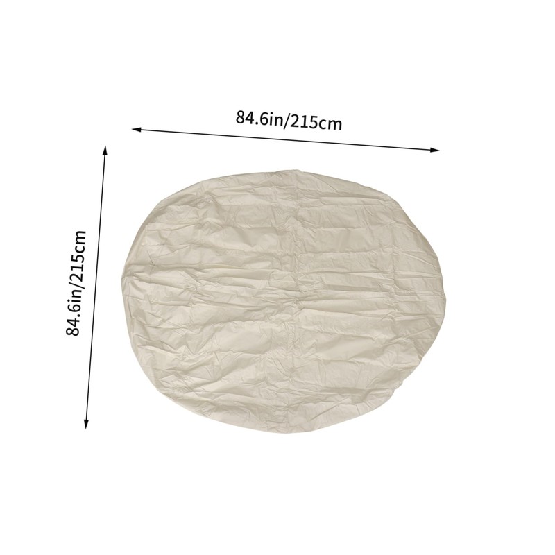 Mipcase 1pc Round Hot Tub Cover for Outdoor Bathtub Spa