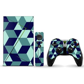 MightySkins Skin Compatible with NVIDIA Shield TV (2017) wrap Cover Sticker Skins Geo Tile