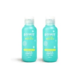 Handok [Half Club] Clear Tea & Derma SOS Blemish Gel Wash 100ml x 2 - Calming, pores, sebum, waste, cooling 1 unit / [하프클럽]클리어티앤 더마 SOS 블레미쉬 젤 워시 100ml x 2개 - 진정,모공,피지,노폐물,쿨링 1개