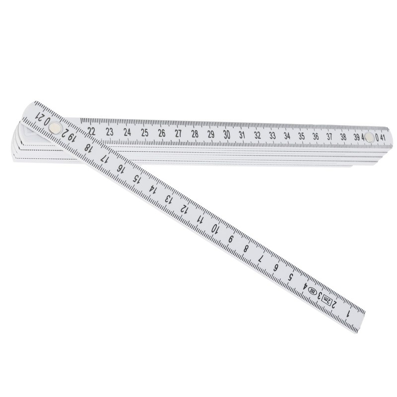 Folding Rule 2m with Angle Scale ，Foldable Meter Stick, Large