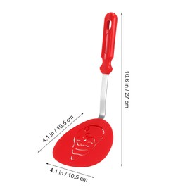 Hemoton Christmas Spatula Turner Set: 3pcs Holiday Cookie Spatula Holiday Spatulas Cooking Shovels Wok Spatulas Kitchen Tools Christmas Kitchen Decoration