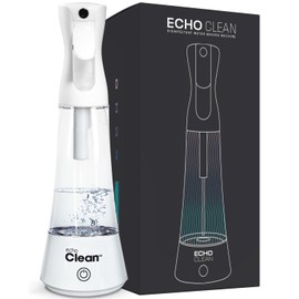 Echo Clean Hypochlorous Acid Generator - All-Purpose Household Cleaning - Makes Electrolyzed Water - Natural Disinfectant Spray Bottle - Hypochlorous Acid Cleaner, Portable HOCl & NACl Generator