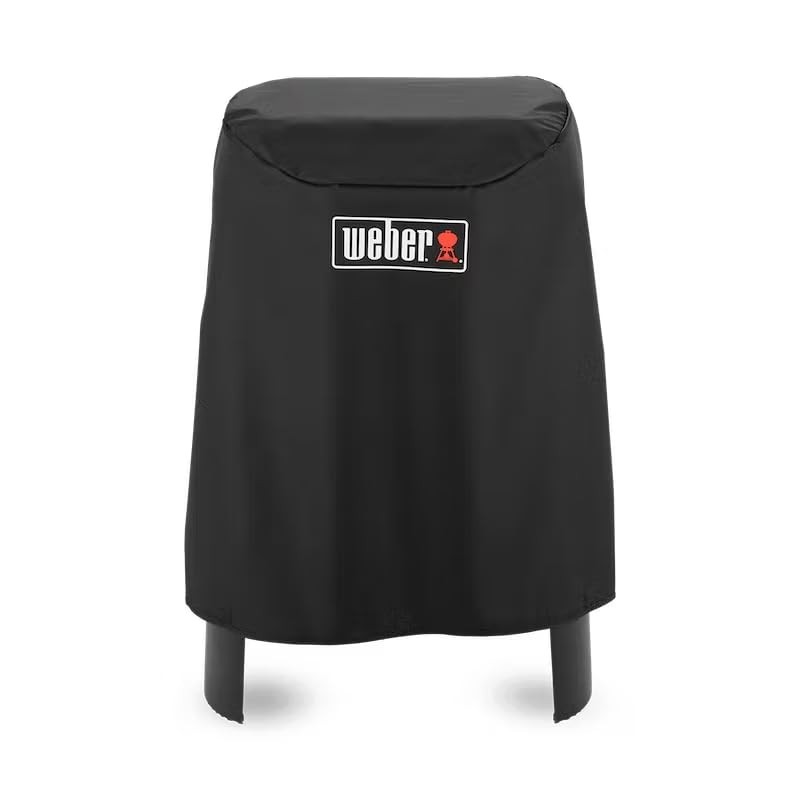 Weber Lumin Electric Grill with Stand Grill Cover, Black, Polyester