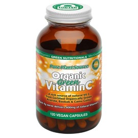 Green Nutritionals Organic Green Vitamin C Vegan Cap X 120