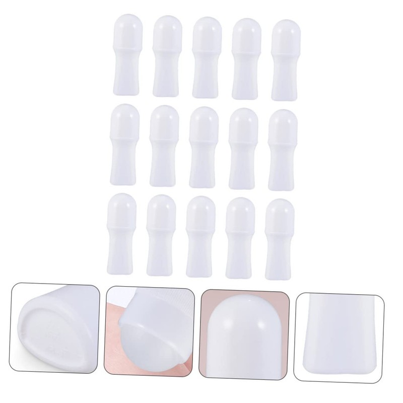 MERRYHAPY 15pcs Refillable Bottles Essential Oil Container Aromatherapy Packaging for