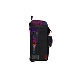 Boombah Rolling Catchers Superpack Baseball/Softball Gear Bag - 23-1/2" x 13-1/2" x 9-1/2" - Burst Multi - Telescopic Handle - Holds 4 Bats - Wheeled Version