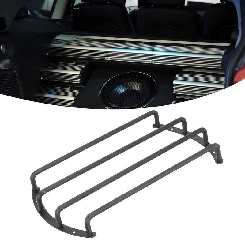 Car Speaker Grille 4‑Bar Iron Antioxidant Rustproof Welded Loudspeaker Guard