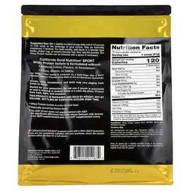California Gold Nutrition, Sports, Whey Protein Isolate, Unflavored, 2.27kg (5lb) / California Gold Nutrition (캘리포니아골드뉴트리션), 스포츠, 분리유청단백질, 무맛, 2.27kg(5lb)