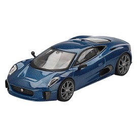 MINI GT 1/64 Jaguar C-X75 Blue (Left Handle) Finished Product MGT00884-L
