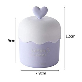 ZJchao Espuma para Hacer Burbujas, Limpiador Facial con Bomba de Espuma, Taza de Espuma para Limpiadores Líquidos, Herramientas para Cuidado de la Pie