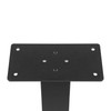 27“ Mailbox Post Black Carbon Steel Mailbox Posts for Outside,Heavy