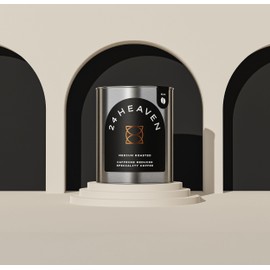 24Heaven Medium Roast Speciality Coffee Beans, Reduced Caffeine, Whole Bean, 247g