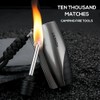 Match Lighter Refillable Outdoor Camping Igniter Gadget with Lanyard Waterproof