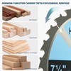 KEENTECH 7-1/4 Inch Circular Saw Blade 40T, 3Pcs, 5/8" Arbor,
