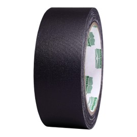 BookGuard 1-1/2 Inch Wide Bookbinding Tape, Ideal for Arts, Office, and Library Supplies, Vinyl Coated Cotton Cloth Book Repair Tape - 15 Yards, Black