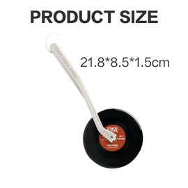 Pizza Wheel Cutter Vintage Vinyl Record - Novelty Gifts for Men Pizza Wheel Cutter Slicer - Novelty Gifts - Quirky Kitchen Aid - Gadgets for Men - Unique Gadget - Pizza Oven Accessories