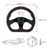 RASTP Racing Steering Wheel,12.6”/320mm Genuine Leather 6 Bolts Steering Wheel