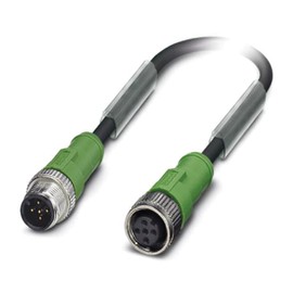 SENSOR CORD, 5P, M12 PLUG-M12 RCPT, 0.6M 1681596 By PHOENIX CONTACT