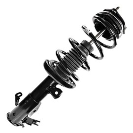 Detroit Axle - Front Right Strut for 2012 2013 2014 2015 Honda Civic, Passenger Side Strut & Coil Spring Assembly Replacement Suspension Quick Install Ready Strut Shock